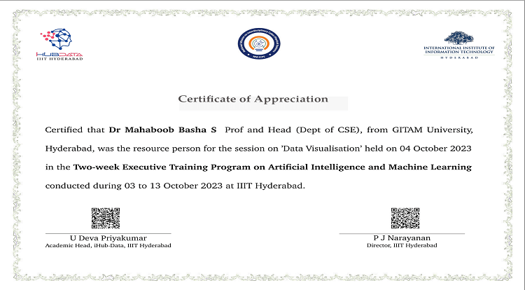 Faculty achievements