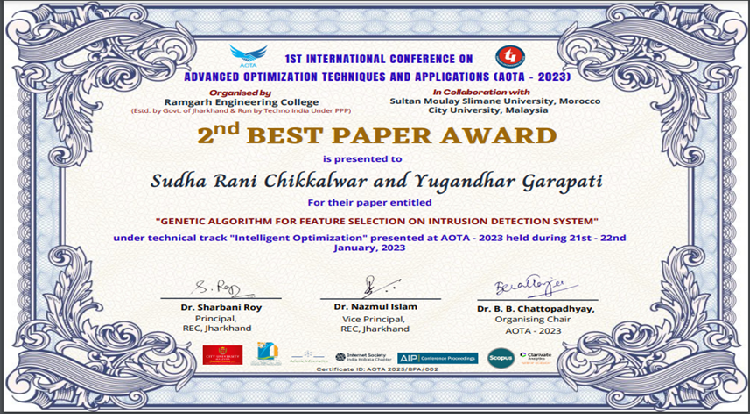 student achievements