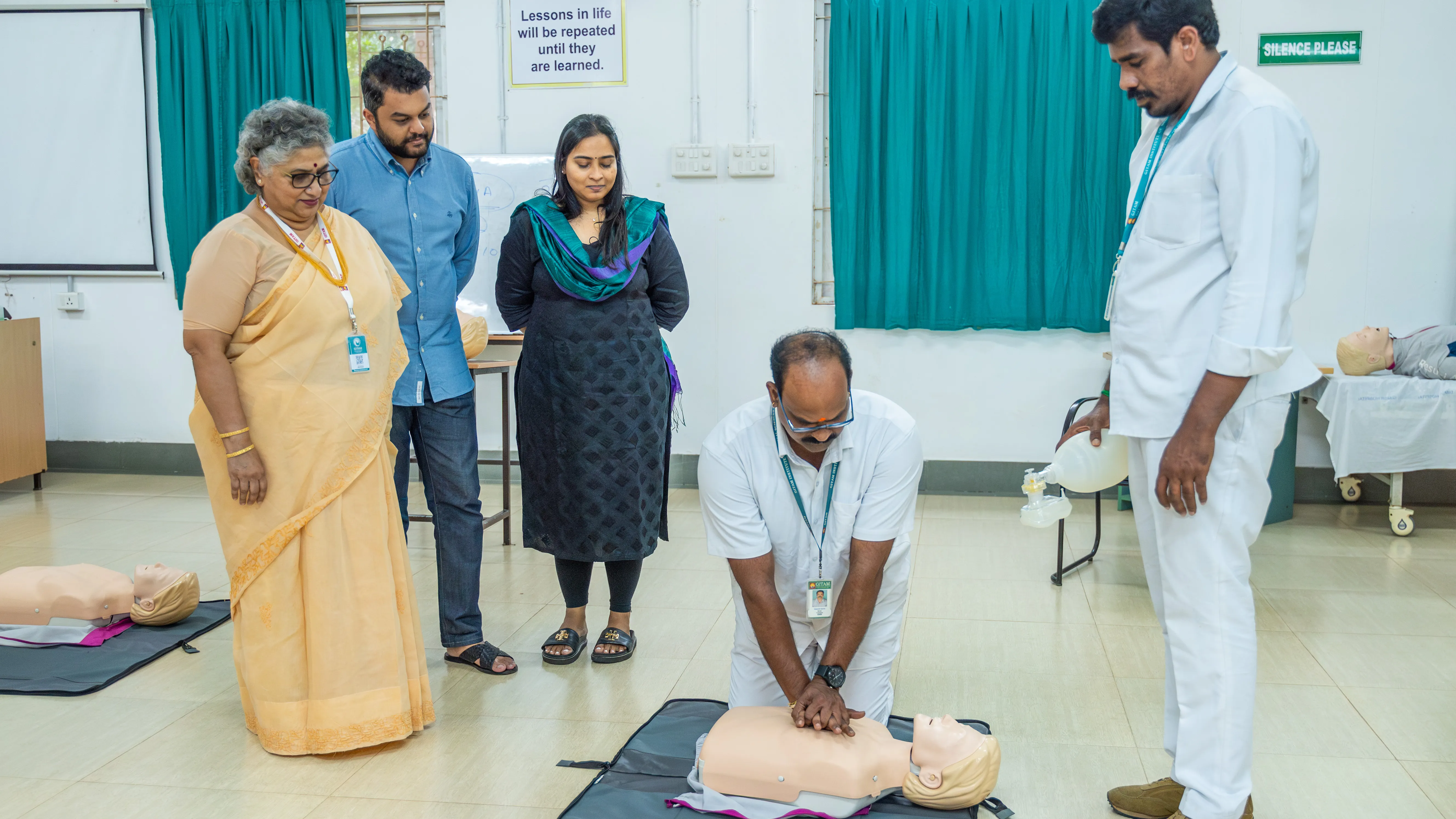 GIMSR’s CPR Programme – “To Save a Life, is to be a Hero”